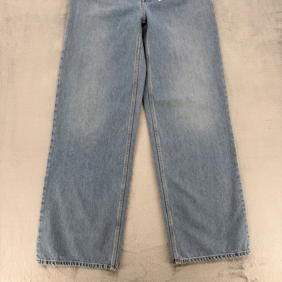 Won Hundred Kiri Wash 4 Denim Jeans Light Wash Wide Leg Made in Italy W28 L34 - Picture 3 of 16